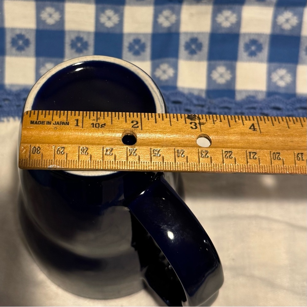 Heavy Duty Mugs in a Beautiful Dark Blue - Picture 6 of 11